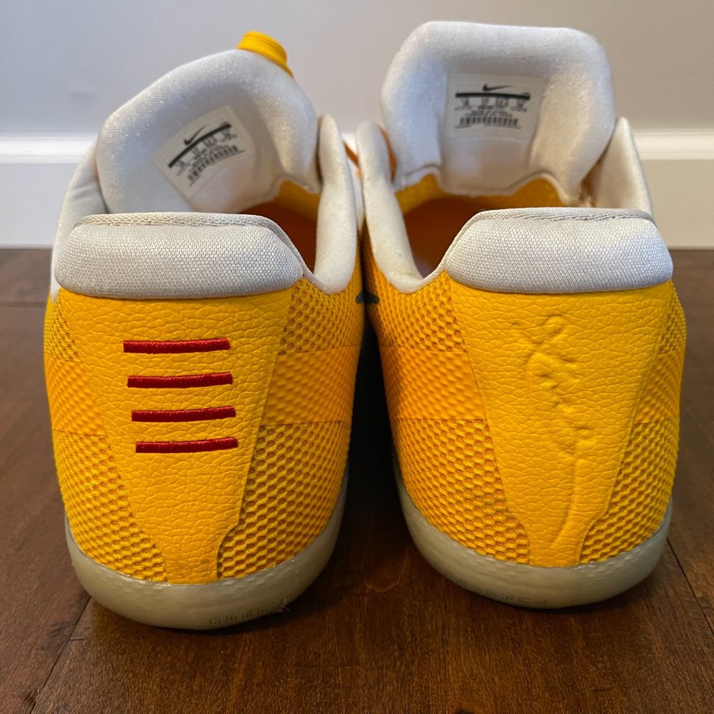 Nike Kobe XI 11 TB University Gold Athletic Shoes 856485-771 - Men's 18 - Picture 6 of 11